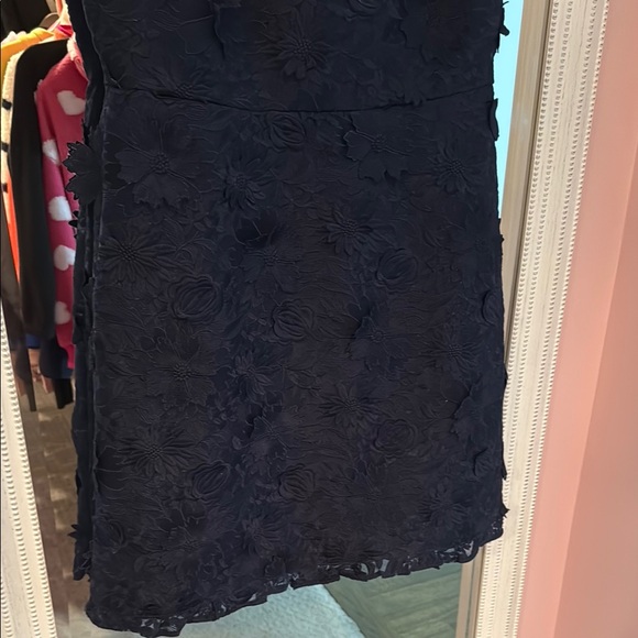 LNC- jcrew - size 10- floral appliqué cocktail dress - Picture 3 of 12
